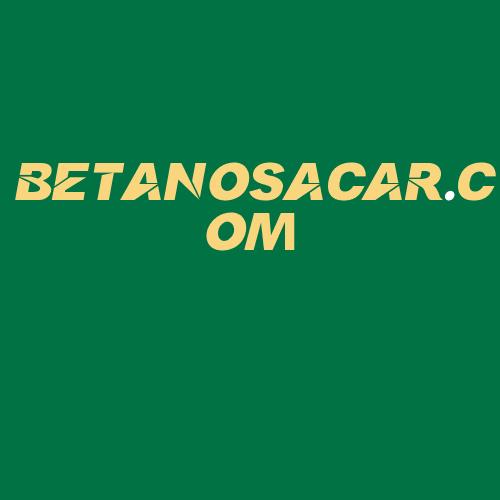 Logo da BETANOSACAR